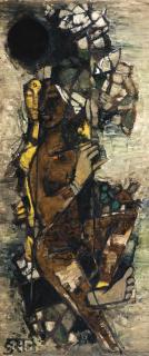 Maqbool Fida Husain - Jhoola