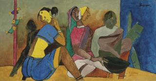 Maqbool Fida Husain - Pandharpur