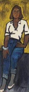 Maqbool Fida Husain - Paola