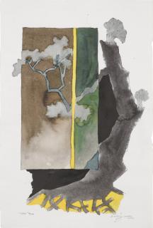 Maqbool Fida Husain - Tree three