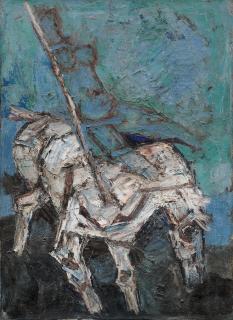 Maqbool Fida Husain - Untitled (Horse)