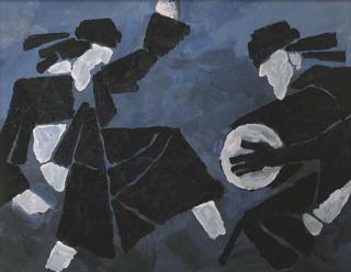 Maqbool Fida Husain - Untitled (Paris Suite)