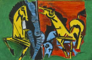 Maqbool Fida Husain - Untitled