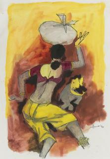 Maqbool Fida Husain - Untitled