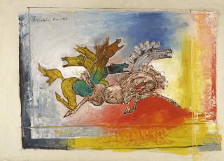 Maqbool Fida Husain - Untitled