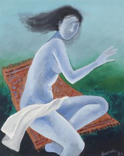 Maqbool Fida Husain - Valentina