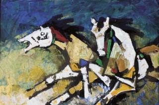 Maqbool Fida Husain - Wounds