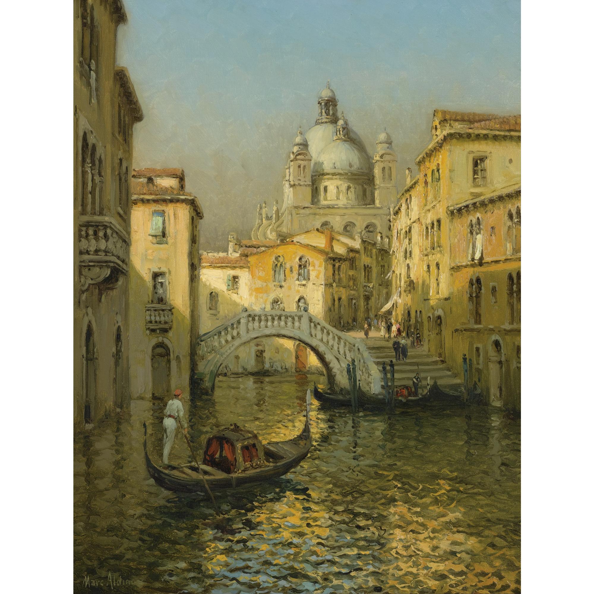 Marc Aldine - French santa Maria Della Salute