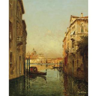 Marc Aldine - The Giudecca Canal, Venice