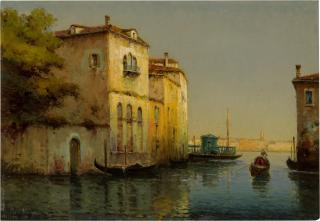 Marc Aldine - Venetian Canal
