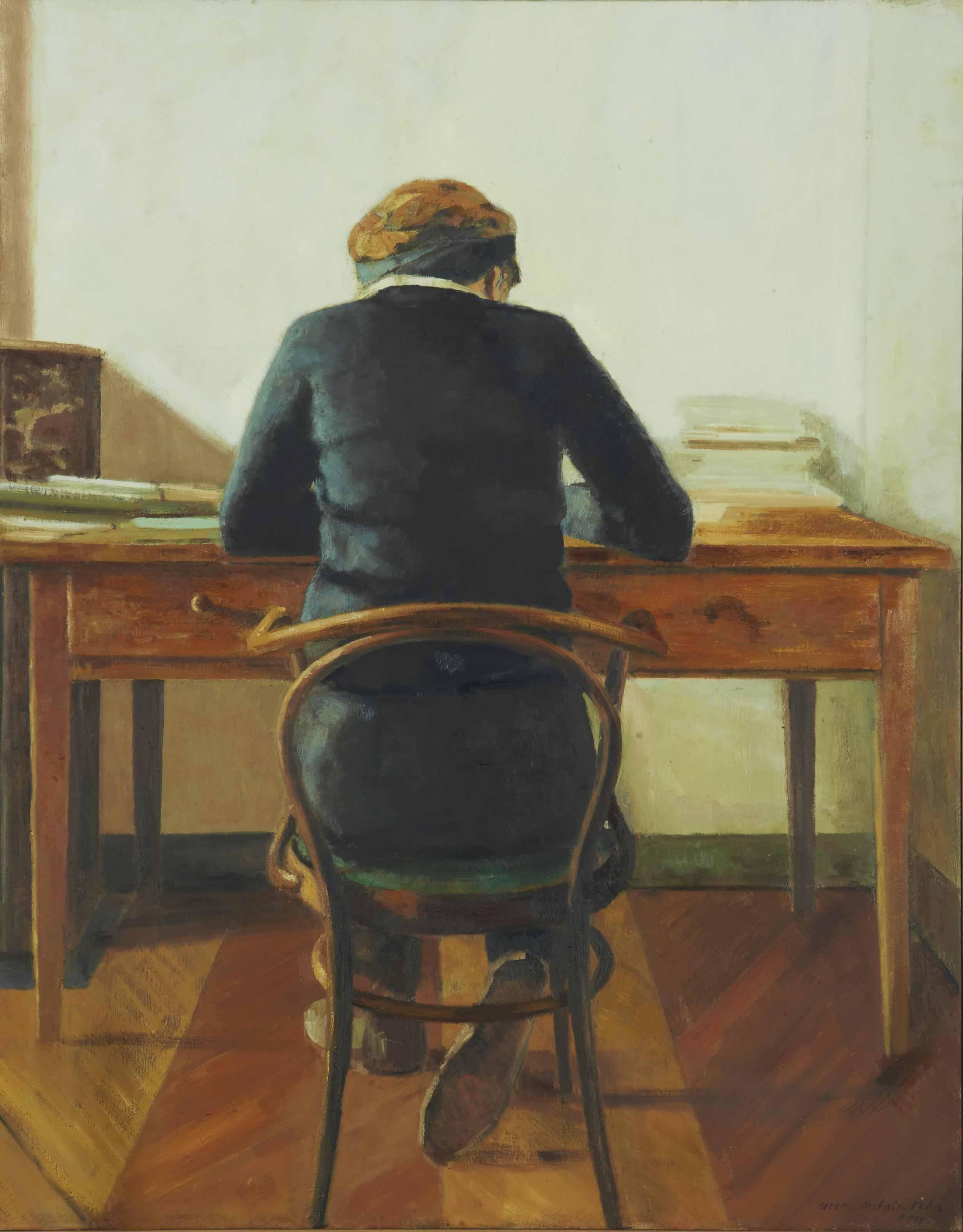 Marc-Antoine Fehr - Ruth à sa table, 1999