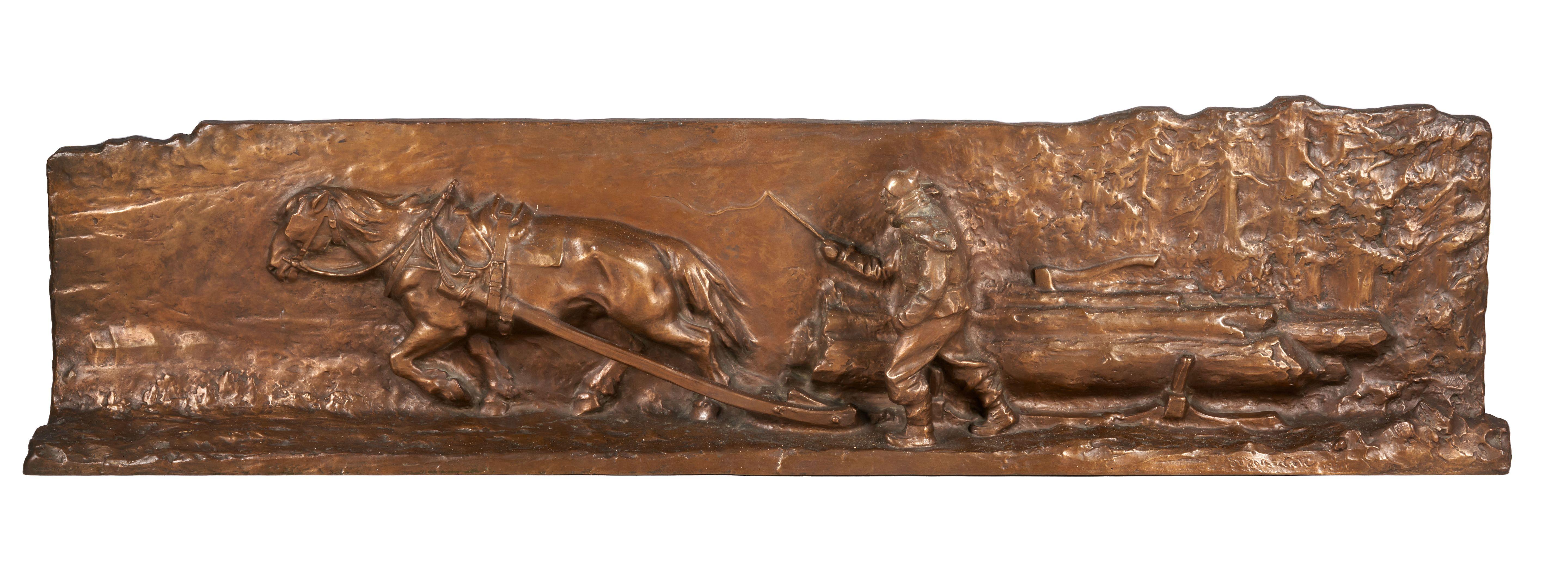 Marc Aurèle de Foy Suzor-Côté, R.C.A - Le halage du bois