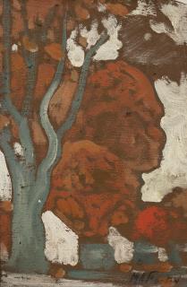 Marc-Aurèle Fortin - Grands Ormes En Automne