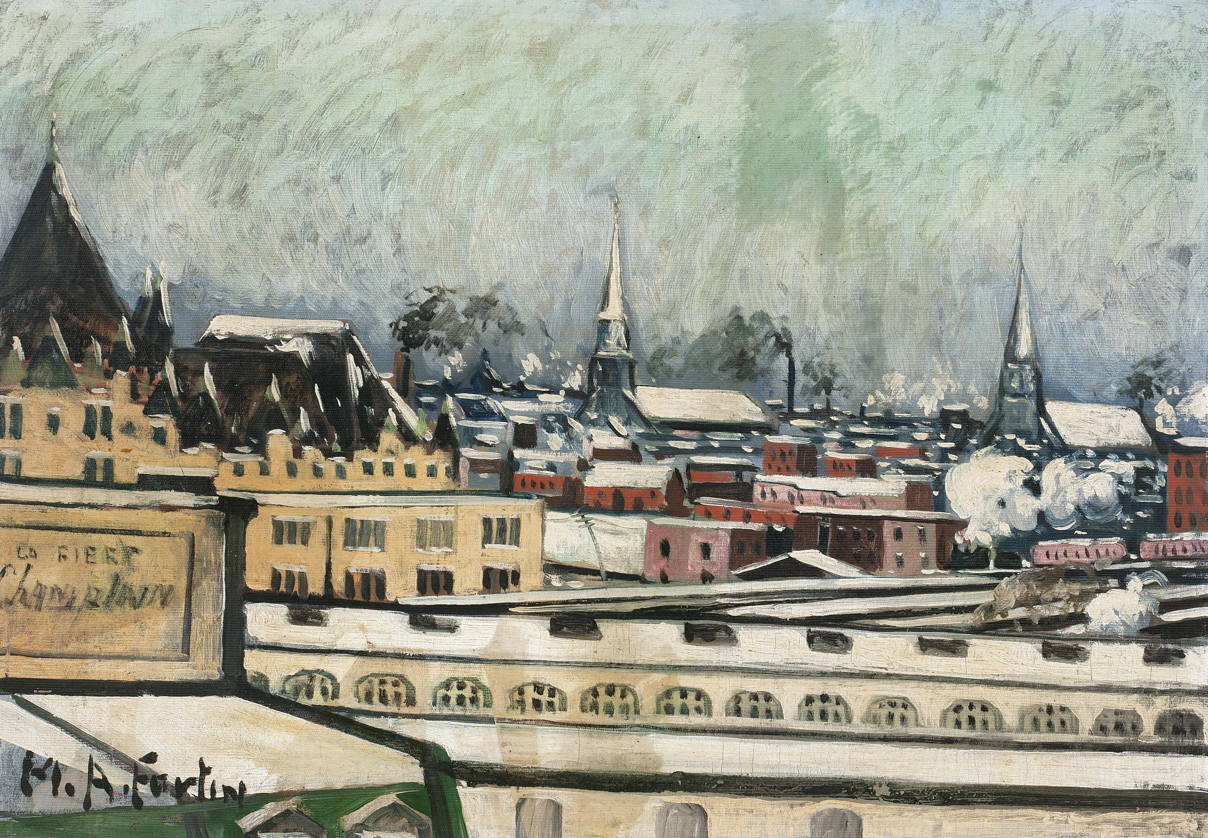 Marc-Aurèle Fortin - La Gare Viger