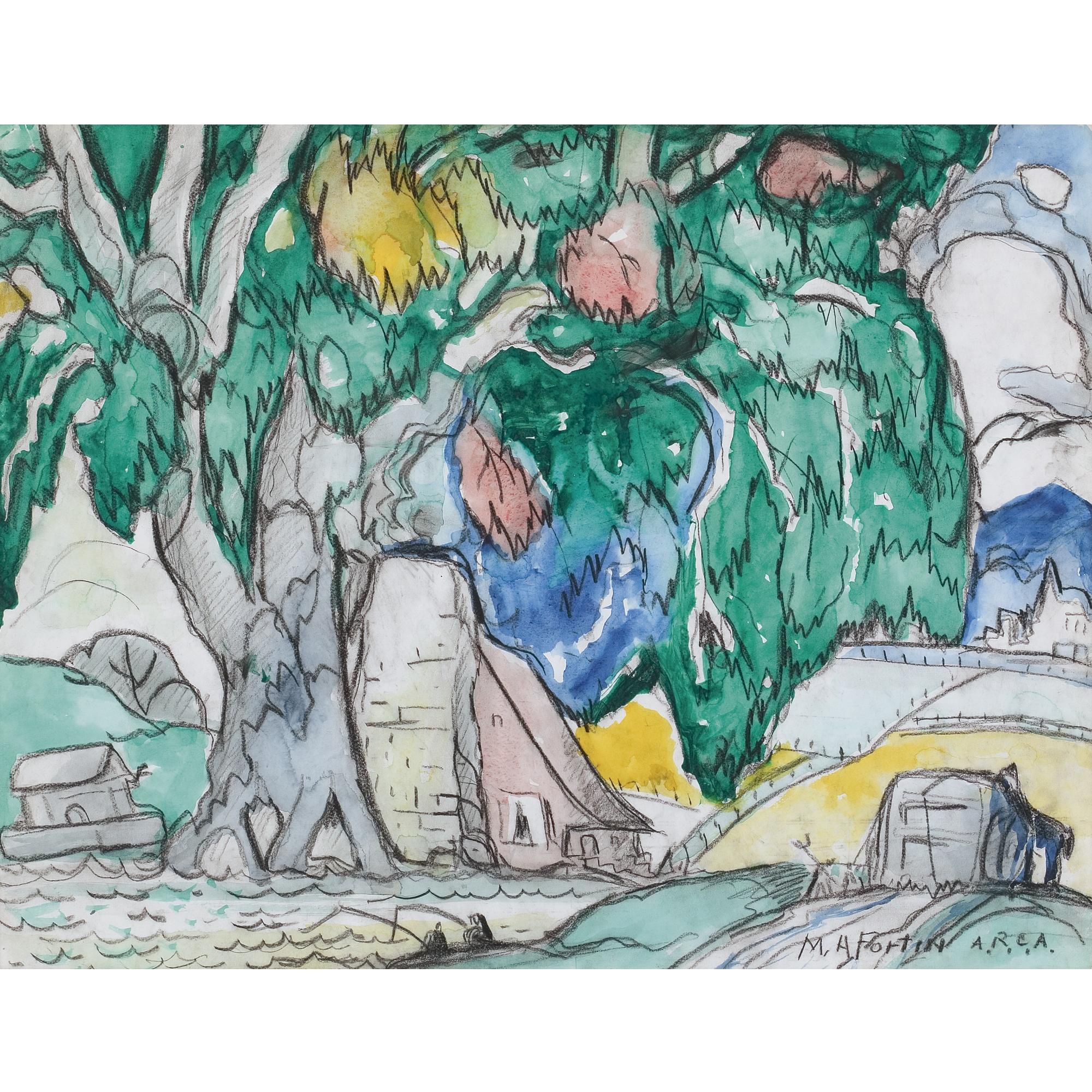 Marc-Aurèle Fortin - Maisons Dans Les Laurentides