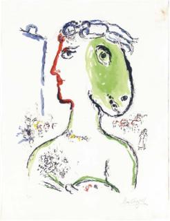 Marc Chagall - Artist Phoenix (M. 648)