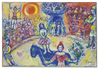 Marc Chagall - Au cirque