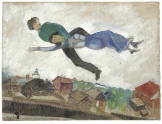 Marc Chagall - Au-Dessus De La Ville