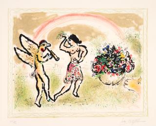 Marc Chagall - Bacchante, 1973
