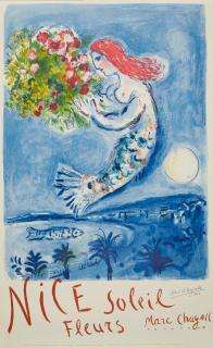 Marc Chagall - Baie des Anges (Bay of Angels)