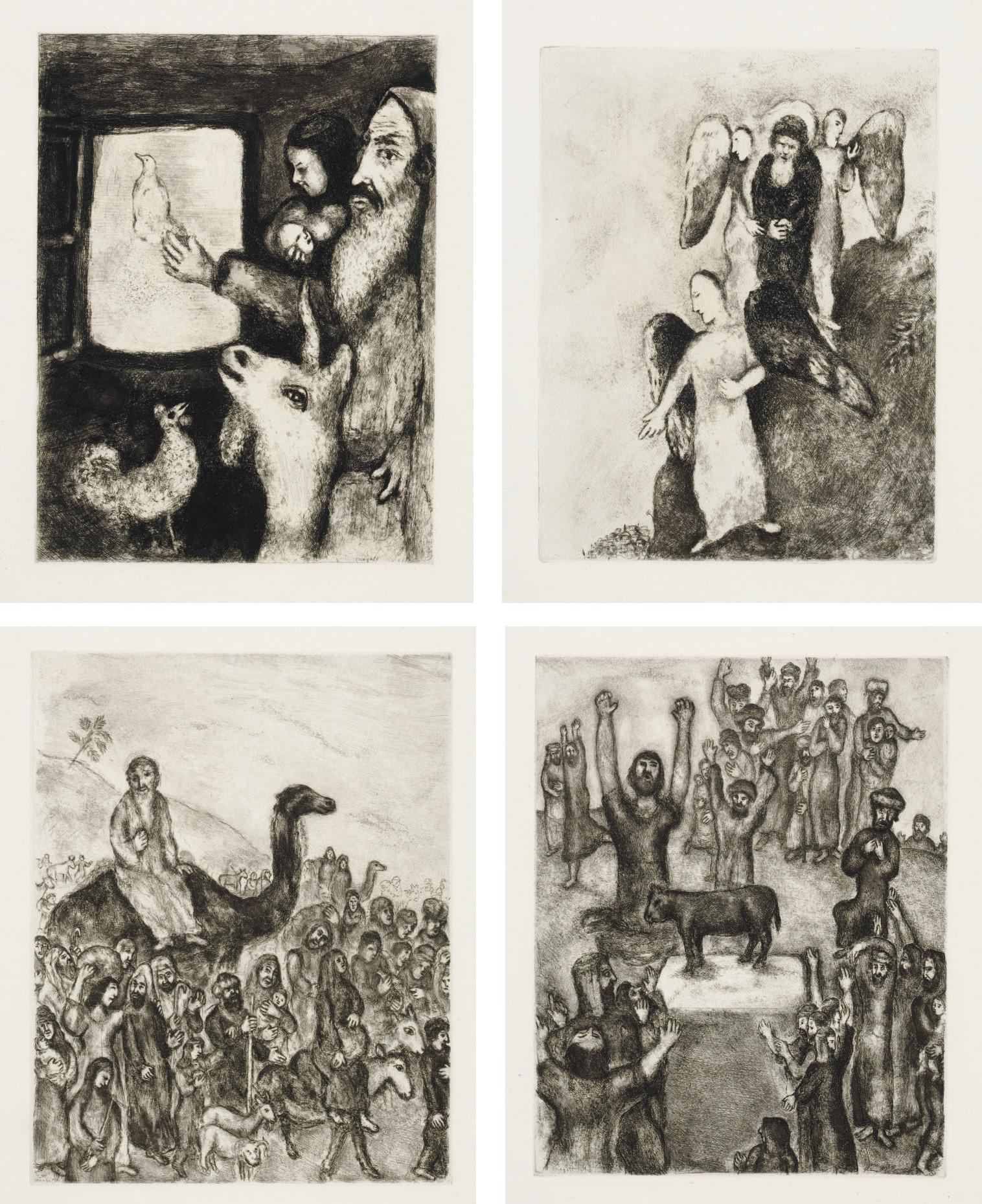 Marc Chagall - Bible, Tériade Editeur, Paris, 1956 (C. Books 29)