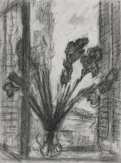 Marc Chagall - Bouquet à la fenêtre