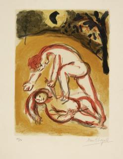 Marc Chagall - Cain et Abel