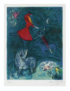 Marc Chagall - Cirque: one plate