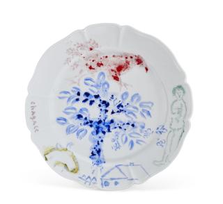 Marc Chagall - Coq rouge sur l\'arbre bleu