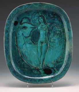 Marc Chagall - Couple au coq