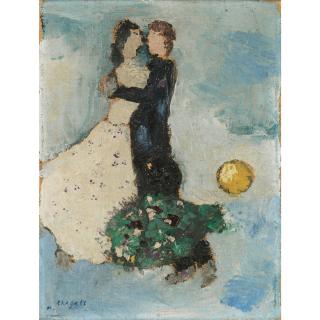 Marc Chagall - Dans Le Ciel Bleu