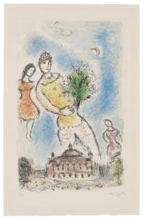 Marc Chagall - Dans Le Ciel De L\'Opéra