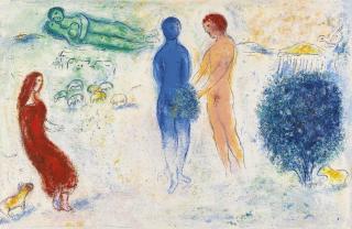 Marc Chagall - Daphnis & Chloé (C. Bks 46; M. 308-349)