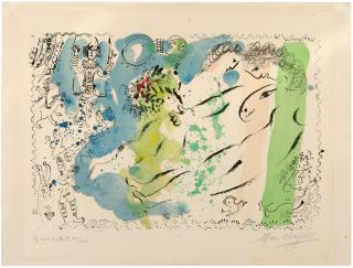 Marc Chagall - Das Licht des Zirkus.