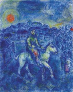 Marc Chagall - Départ du village
