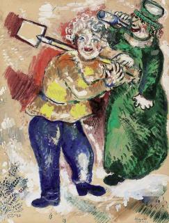 Marc Chagall、Les Paysans Russes