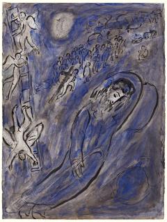 Marc Chagall - Die Jakobsleiter.
