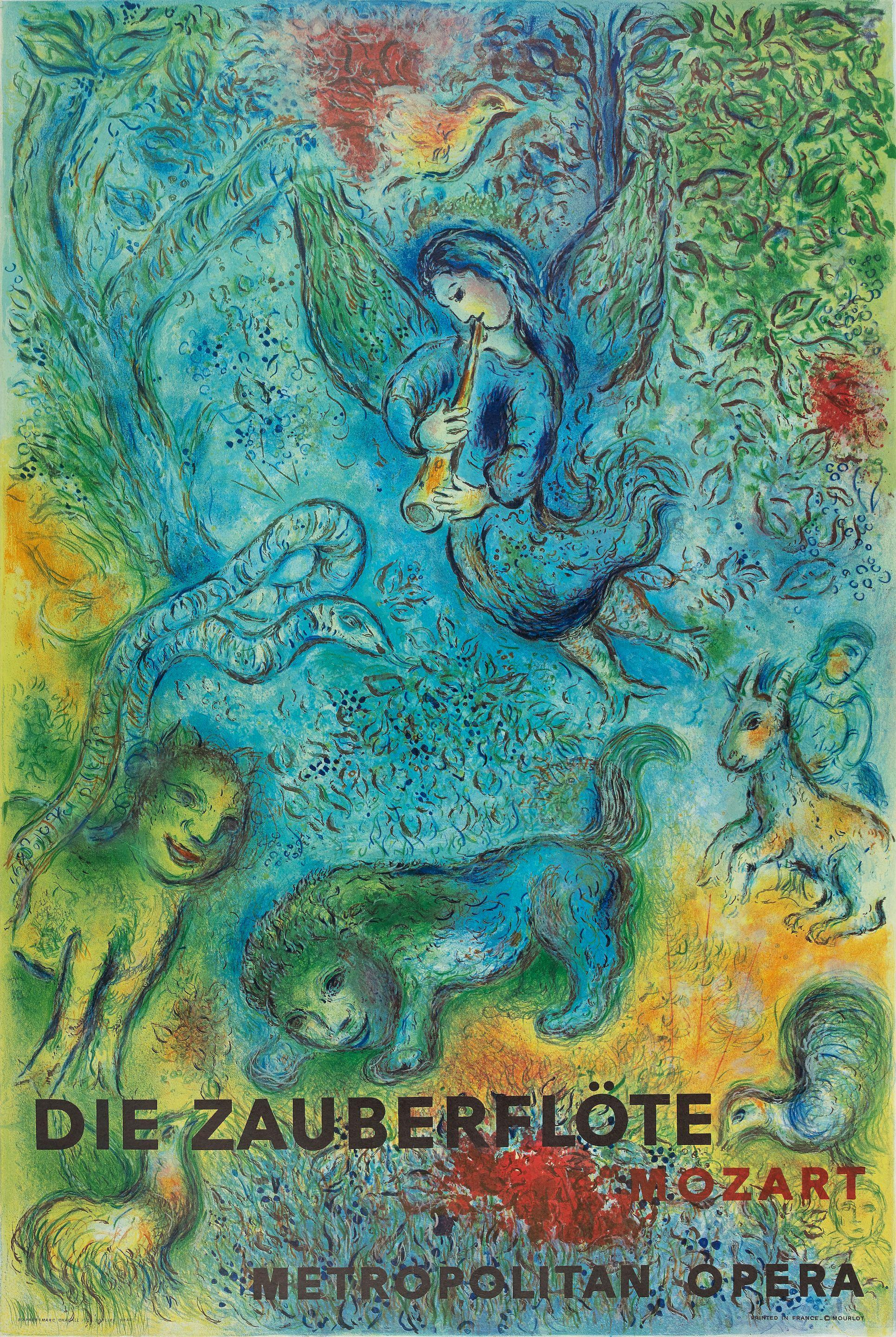 Marc Chagall - Die Zauberflote, The Metropolitan Opera