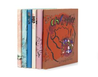 Marc Chagall - Fernand Mourlot And Charles Sorlier, The Lithographs Of Marc Chagall: Vols. I-Vi, Monte Carlo, André Sauret 6