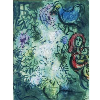 Marc Chagall - Fleurs