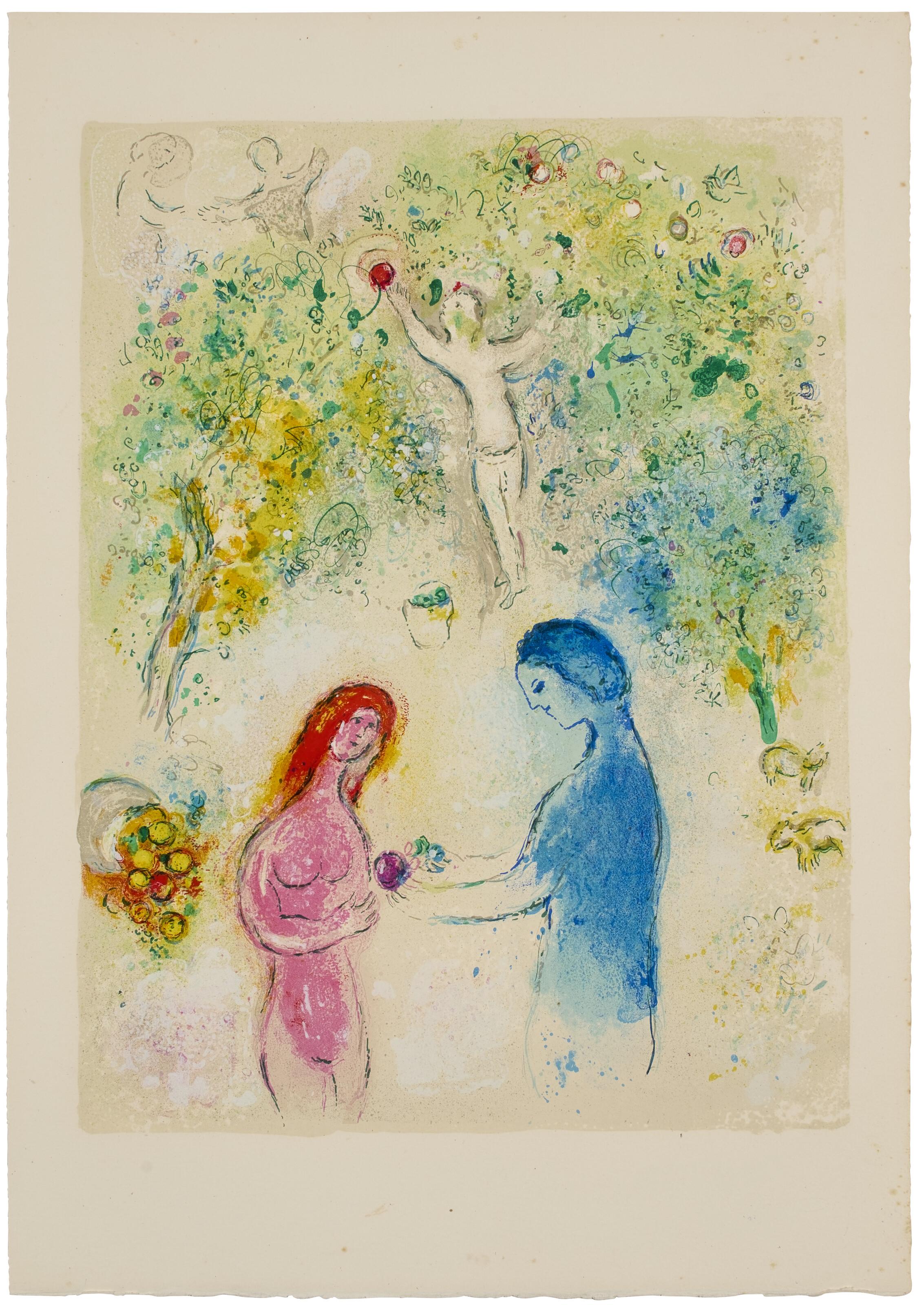 Marc Chagall - Frontispice, from: Daphnis et Chloé