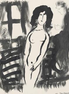 Marc Chagall - Grand nu à la fenêtre
