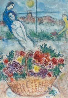 Marc Chagall - Grande Corbeille de Fleurs