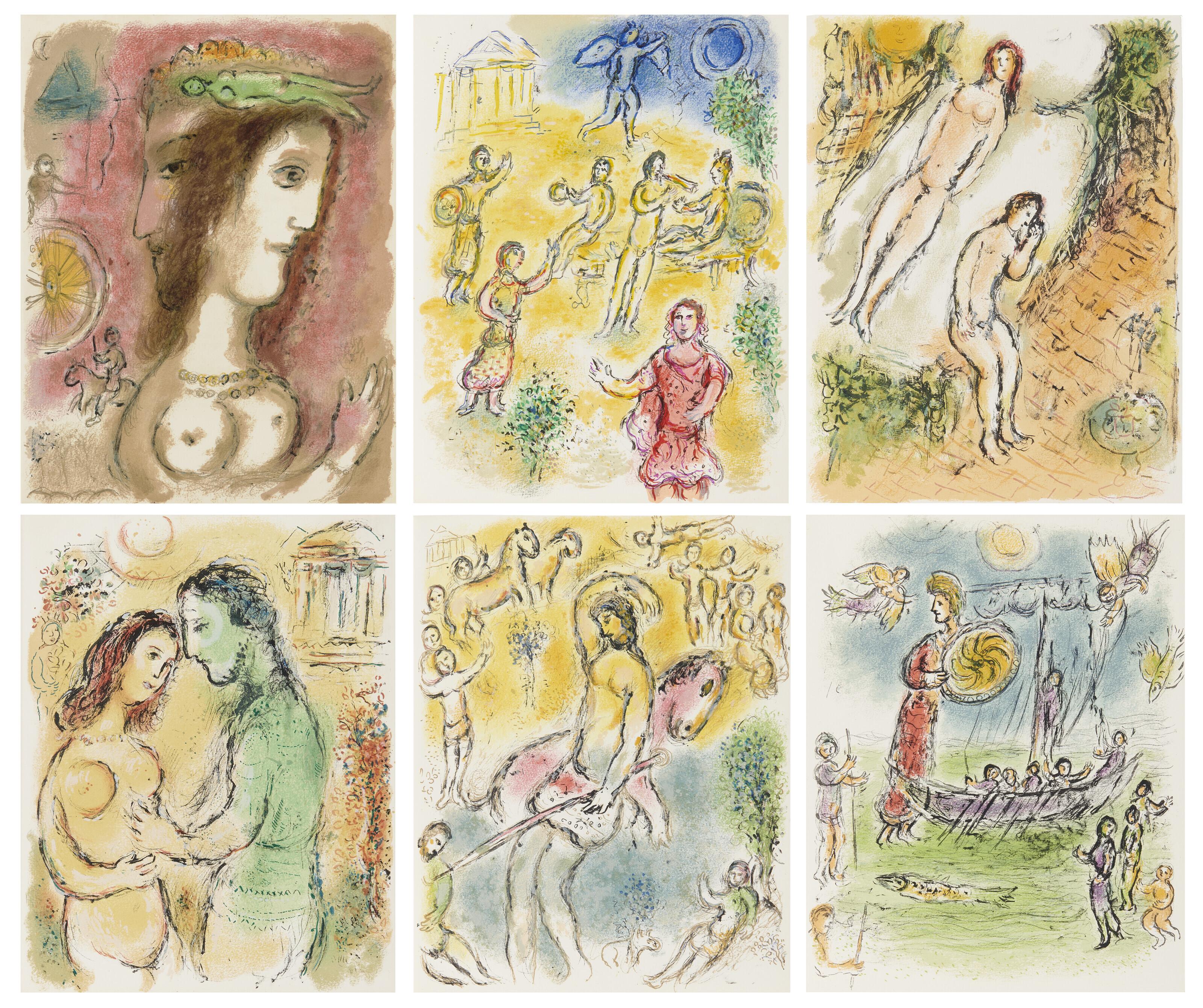 Marc Chagall - Homère: L\'Odyssée