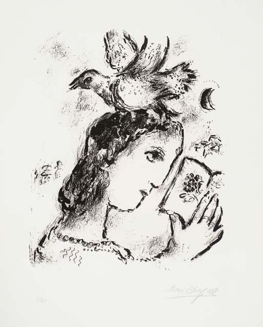 Marc Chagall - Hommage à Elsa Triolet (M. 642)