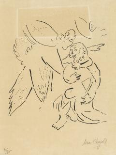 Marc Chagall - Isaiah Divinely Inspired, From The Bible