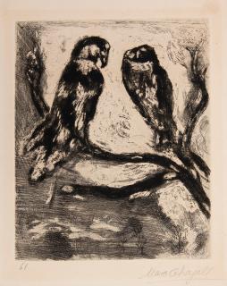 Marc Chagall - Jean de La Fontaine: Fables, 1952