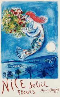 Marc Chagall - La Baie des Anges
