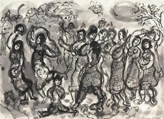 Marc Chagall - La Danse