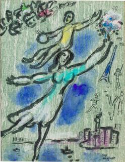 Marc Chagall - La Danse